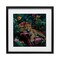 Stupell Industries Fashionable Leopard in Jungle Framed Print Under Glass, design by Petal Prints Design